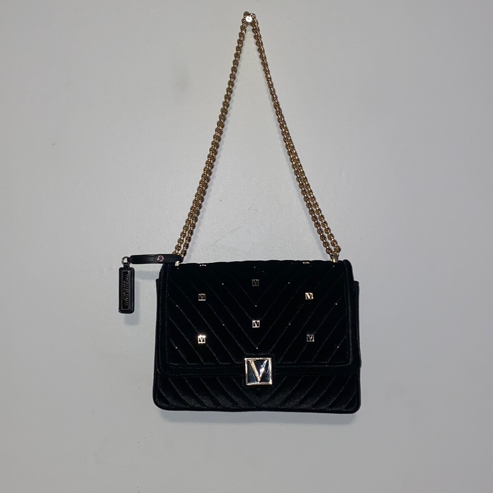 Victoria’s Secret Suede shoulder bag